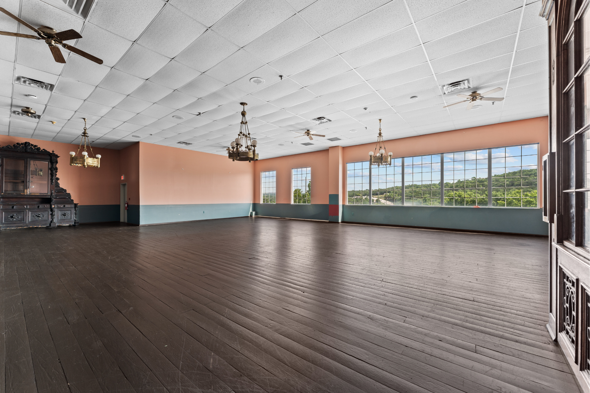 Reimagined dining room view