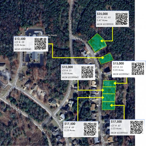 Multiple Buildable Lots Available in Forsyth! Image